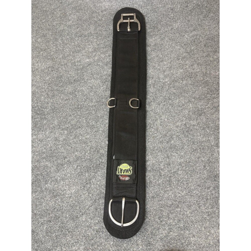 Weaver Leather Smart Cinch Rear Cinch 32 Black Nylon Western Horse Tack